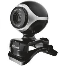 Webcam TRUST Exis 17003 - 640x480 Px · Micrófono incorporado · USB 2.0 · PC · Laptop