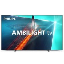 Televisor PHILIPS 48OLED718 - 48" · UHD 4K · Ambilight · Smart TV · HDMI · USB · Ethernet · Negro