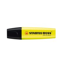 Subrayador STABILO BOSS 70/24  - 2/5mm · Amarillo Fluorescente · 10 Unidades