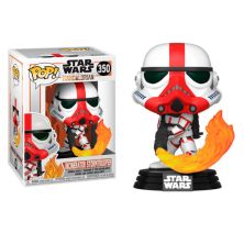 FUNKO POP Incinerator Stormtrooper 350 - Star Wars The Mandalorian - 889698455428