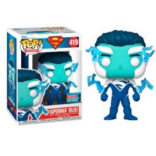 FUNKO POP Superman Azul 419 - Super-Man Edición Limitada - 889698585934