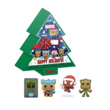 Pack 4 POCKET POP Marvel Árbol de Navidad - 889698655415