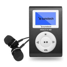 Reproductores MP3 y MP4 REPRODUCTOR MP3 SUNSTECH DEDALOIII 4GB BLACK - PANTALLA