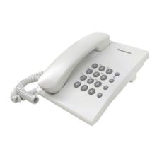 Teléfono de Sobremesa PANASONIC KX-TS500EXW - Blanco