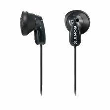Auriculares con Cable SONY MDR-E9LP - Jack 3,5mm · Cable 1,2m · Micrófono · Negro