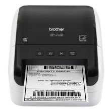 Impresoras de Etiquetas BROTHER QL-1100C Monocromo - 110mm/s · Papel 103mm · USB · Negro/Blanco
