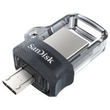 Pendrive SANDISK Dual Ultra SDDD3-032G-G46 - 32GB · USB 3.0 · Negro