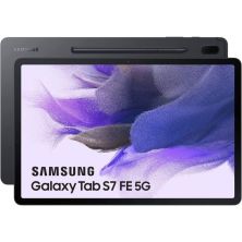 Tablet SAMSUNG Galaxy Tab S7 FE SM-T736BZKEEUB - 5G · Octacore · 12,4" · 6GB · 128GB · Android · Negro