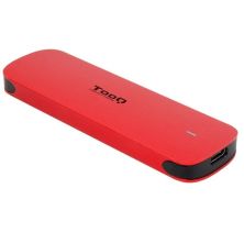 Caja Externa para Disco SSD TOOQ TQE-2201R - USB 3.1 Gen2 · M.2 · Rojo