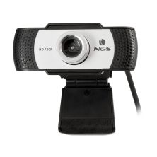 Webcam NGS XpressCam-720 XPRESSCAM720 - 1280x720 · Micrófono integrado · USB 2.0 · Windows · MasOs