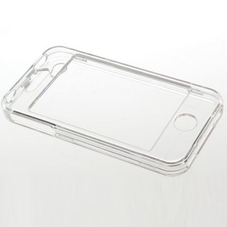Carcasa para Smartphone APPLE I4S-010 - Silicona Trasparente · 3D Frontal + Trasera · Iphone 4